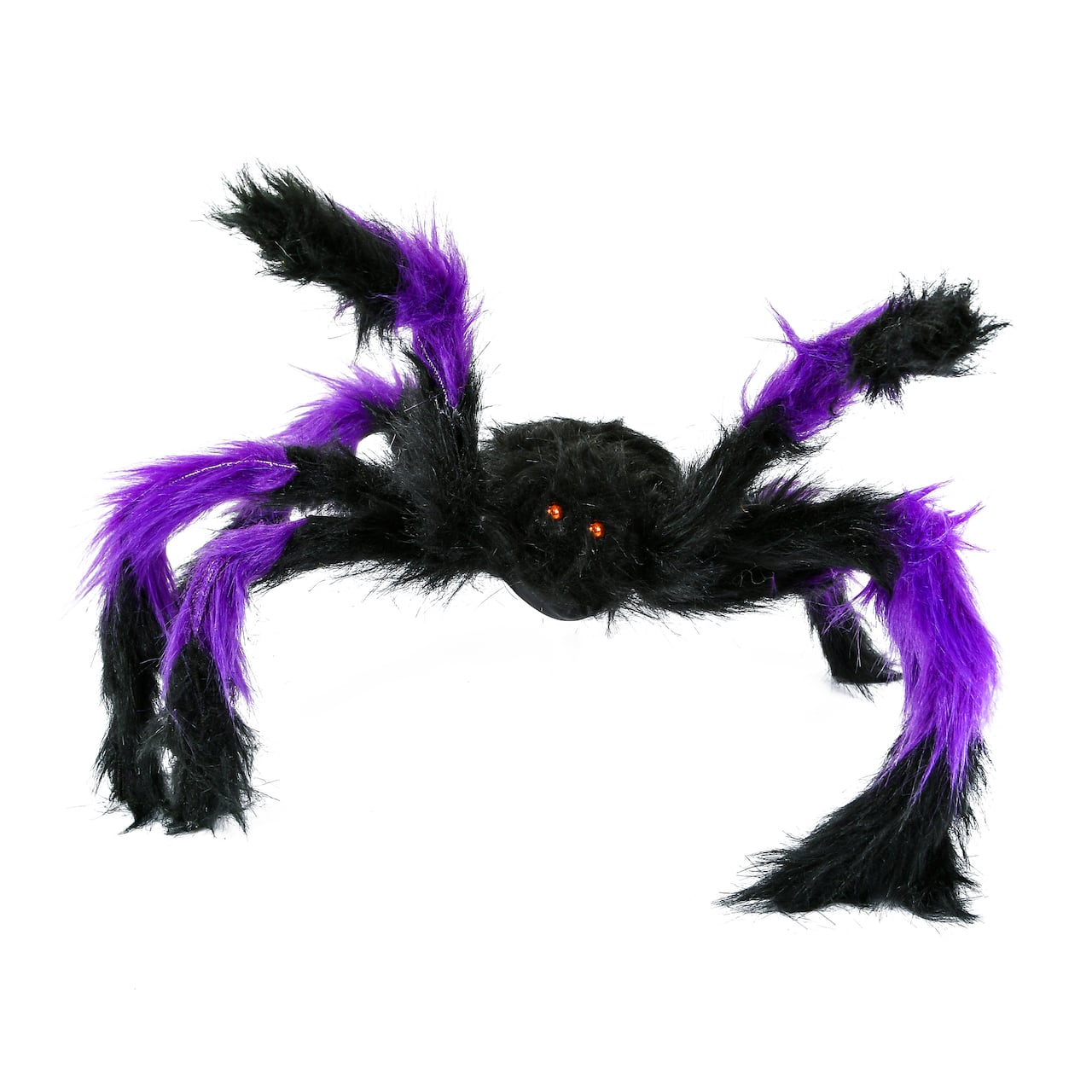 20&#x27;&#x27; Black and Purple Spider Halloween D&#xE9;cor
